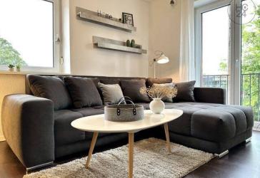 Modernes Zuhause auf Zeit in Leipzig - möblierte 2-Zimmer-Wohnung mit großem Balkon