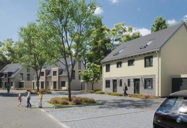 Familienfreundliche Doppelhaushälfte inklusive Einbauküche, Keller und ausgebautem Dachstudio