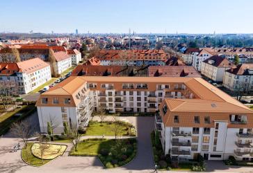 Exklusives Wohnen 3-Raum-Apartment im Neubau