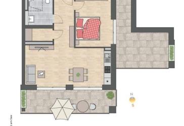 Bis ins hohe Alter selbstbestimmt in den eigenen vier Wänden leben -2 Zimmer Seniorenwohnung- WE 1.05