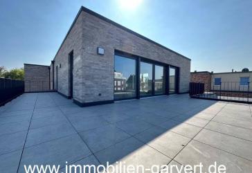 Neubau! Stadtnahe Penthouse-Wohnung mit Dachterrasse, Tiefgarage und Aufzug in Borken_A2451