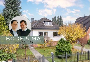 HH-JENFELD - Gepflegtes 6,5-Zimmer-EFH (Hochpar. + Sout.) mit Ausbaureserve und großem Grundstück