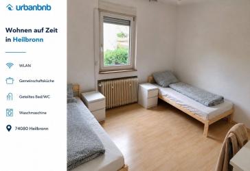 Zeitwohnen leicht gemacht: Möbliertes WG-Zimmer ab 1 Monat buchbar.