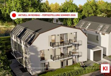 Kurzfristig beziehbar: Neubau-Dachgeschosswohnung mit hohen Decken