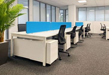 Coworking-Bereich in Regus Monheim City
