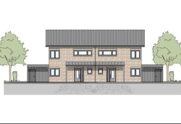 Modern und energieeffizient Schlüsselfertiger Neubau KW 40 Standard