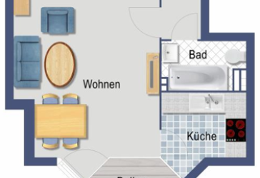 Jetzt Kaufnebenkosten einsparen - Kapitalanlage - Vermietetes Apartment in ruhiger Lage
