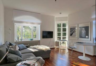 (EF1216_M) Dresden: Loschwitz/Wachwitz, möbliertes Apartment in Stadtrandvilla zwischen Elbflorenz und Golfplatz
