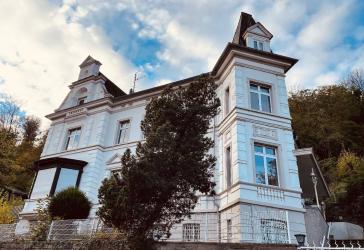 +++HISTORISCHE VILLA MIT TERRASSE UNTERHALB DES SCHLOSS HOHENLIMBURG! AUFTEILUNG MÖGLICH! (8795)+++