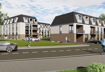 Neubauwohnanlage 'le quartier ècole' 2-Zimmer Wohnung