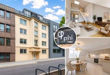 PHI AACHEN - Charmante Galeriewohnung mit Stadtblick über Aachen in bester City-Lage!