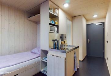 1. + 2. Miete frei*: Urbane & möblierte all-inclusive Wohnung in direkter S-Bahn Nähe |Basic Bude