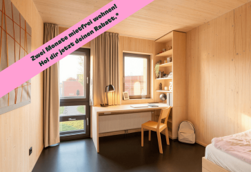 Möblierte all-inclusive Wohnung in direkter S-Bahn Nähe | Basic Bude