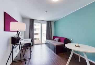 DIE ZIMMEREI | Möbliertes 1-Zimmer-Apartment in Mitte ideal für Praktikant:innen | Large Bude