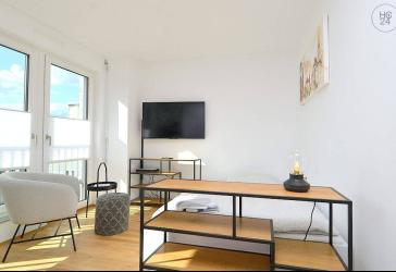 Exklusiv möbliertes Neubauapartment mit WLAN nahe U1 in Nürnberg