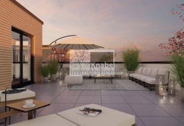 Diese Dachterrasse, ein Glas Rotwein, dazu der Sonnenuntergang ...