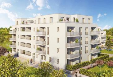 Moderne 2-Zimmer Wohnung mit Einbauküche, Loggia und Terrasse