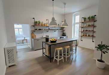 Ruhige 5-Zimmer-Altbauwohnung mit großzügiger Wohnküche