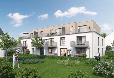 Kapitalanleger aufgepasst! Lichtdurchflutete 2-Zimmer- Wohnung im EH40 Haus