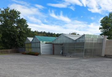 Gewerbeobjekt in Königsee: Gartenmarkt mit Ausstellung und Anbaufläche