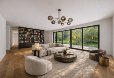 5.900,-€ pro QM- EINZIGARTIGE ARCHITEKTEN-MAISONETTE -Haus im Haus-800qm Privatgarten