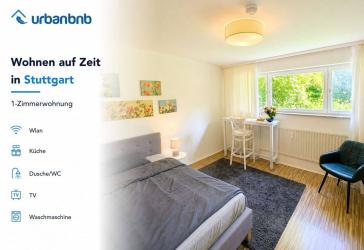 1-Zimwhg. in Stuttgart Degerloch - Wohnen auf Zeit ab 1 Monat