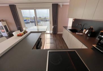 LUXUS Hausboot - 3 Etagen - 100m² Wohnen + 120 m² SONNENTERRASSE - Kamin, Kino, komplett individuell