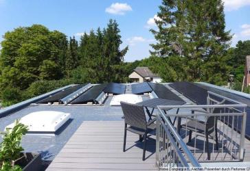 Auf der Hörn: Möbl. 2 Zi-Apartm. mit Dachterrasse