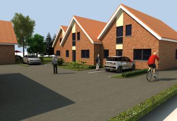 Neubau Reihenhaus in bevorzugter Wohnlage