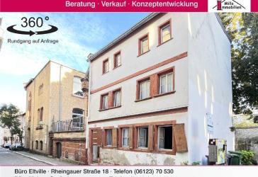Denkmalgeschütztes Einfamilienhaus mit Geschichte in ruhiger Lage mitten in Mainz-Altstadt