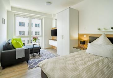 Wohnliches 1-Zimmer-Apartment, vollständig möbliert & ausgestattet - Bad Nauheim
