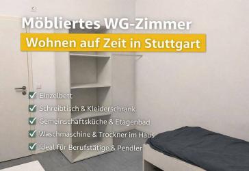 Zimmer frei Stuttgart Hedelfingen für Zeitwohnen ab 1 Monat