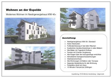Tolle große Wohung an der Espolde in Lütgenrode in der Gemeinde Nörten Hardenberg