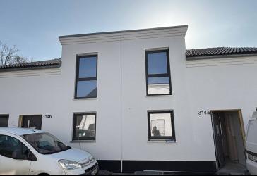 Neubau einer DHH in Neudorf-Süd, KfW 40+ , Wärmepumpe, Garage, Solar, Fußbodenheizung, Topausstattung, QNG-Quali.