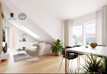 Provisionsfrei: Barrierefreie, moderne Dachgeschosswohnung mit Stil