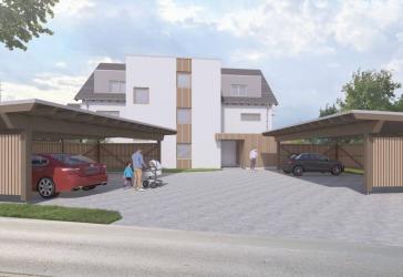 RESERVIERT - Neubau von ETW im Werler Westen, 3-Zimmer-Erdgeschosswohnung