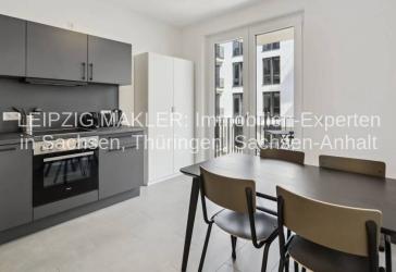 Privates, möbliertes Zimmer im modernen Co-Living Apartment - All-Inclusive im Zentrum von Leipzig
