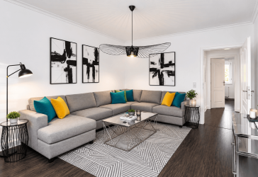 Seltene Erdgeschosswohnung mit Gartenanteilen, 2 Bädern und 120 m² Wohnfläche
