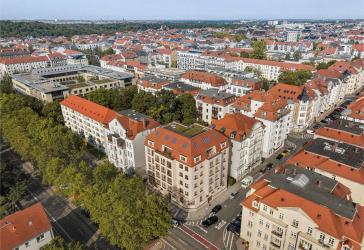 DG-Wohnung-Maisonette mit Kamin in der Südvorstadt - 4 Zimmer, 126m², KfW 40, Erstbezug