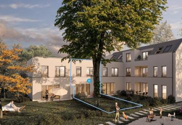 Ihr Zuhause über mehrere Ebenen 3 Zi.-Maisonette, Garten, Terrasse WE 11