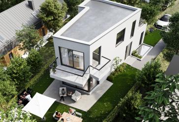 Kleines Baugrundstück für ein Architektenhaus