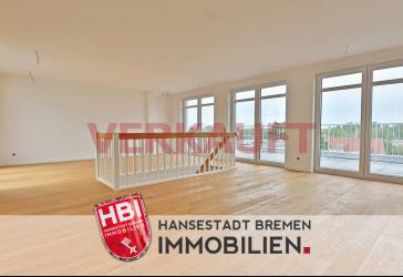 Walle / Neubau / Exklusive 4-Zimmer-Maisonette-Wohnung mit zwei Terrassen