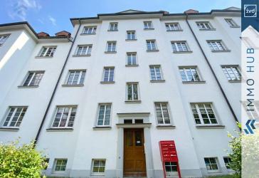 ++ 1.980 EUR / qm - Denkmalgeschützte 2-Raum-Wohnung mit Echtholzparkett und Wintergarten ++