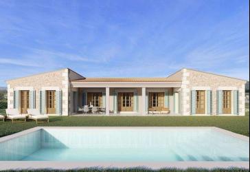 Neubau-Luxus-Finca bei Campos - Schlüsselfertige Übergabe in 2025
