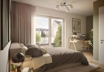 2-Zimmer-Wohnung mit Balkon