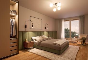 1-Zimmer-Wohnung mit sonnigem Balkon im 3.OG