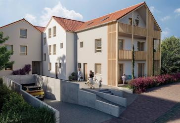 Kleine Wohnung mit Blick in die Natur