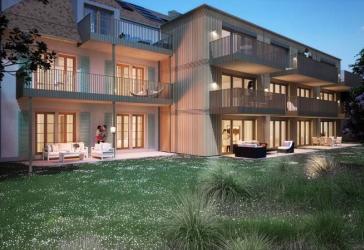 Teilseesicht - Neubau - 2-Zimmer-ETW - Energie A+ / großer Südbalkon - barrierefrei