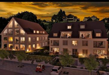 Baubeginn ab sofort- Traumhaft Wohnen in den Gartenvillen, ruhig wohnen direkt in der Altstadt Haus1 W02