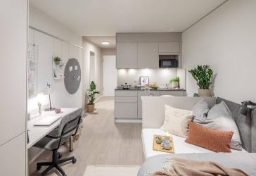THE FIZZ Hamburg Hammerbrook – Vollmöblierte Apartments für Studierende